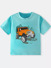 Adventure-ready Jeep Graphic Toddler T-shirt
