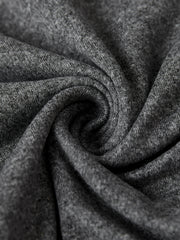 Mama Bolt T-Shirt in dark gray heathered knit fabric with soft texture.