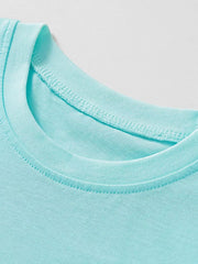 Adventure-ready Graphic Tee And Shorts Set