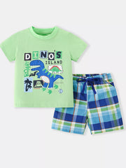 Dino Island Adventure T-shirt And Shorts Set