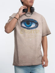 Observe Eye Graphic Men's T-shirt