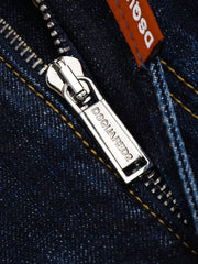 Men's Distressed Slim Fit Jeans, close-up detail