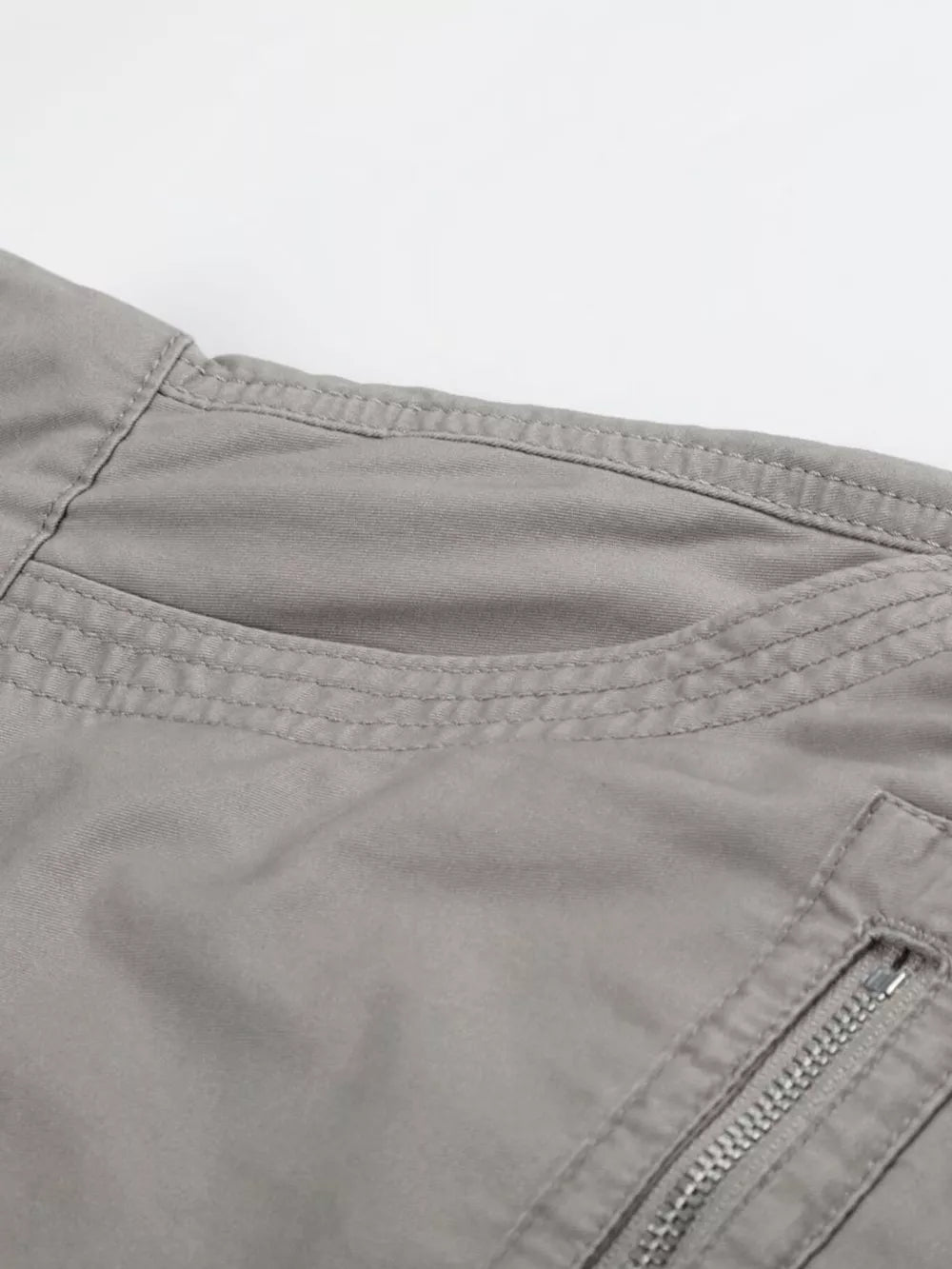 Men's Cargo Shorts With Multiple Pockets, back view
