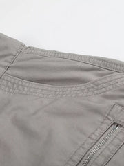 Men's Cargo Shorts With Multiple Pockets, back view