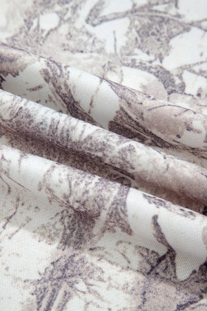 pullover hoodie featuring abstract in taupe with 100% polyester Care instructions: Machine wash cold texture