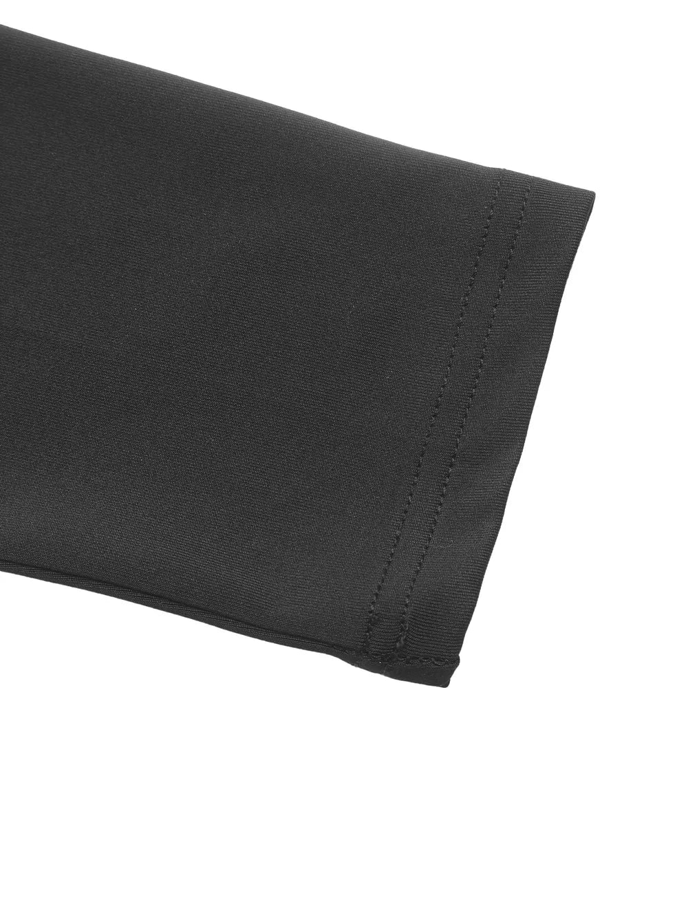Square Neck Long Sleeve Bubble Hem Dress, fit detail