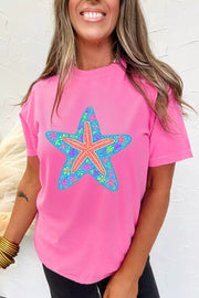 Tropical Starfish Graphic Tee