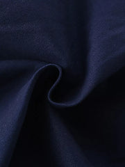 Navy cotton toddler t-shirt fabric detail