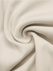 Ruched Button-up Peplum Shirt in Apricot, editorial view