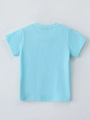Children's Giraffe T-shirt And Shorts Set, fabric detail