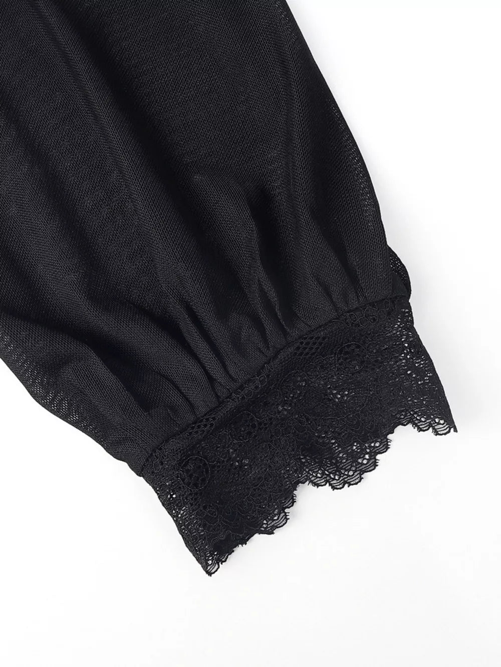 Caramel blouse with waist-length and pullover