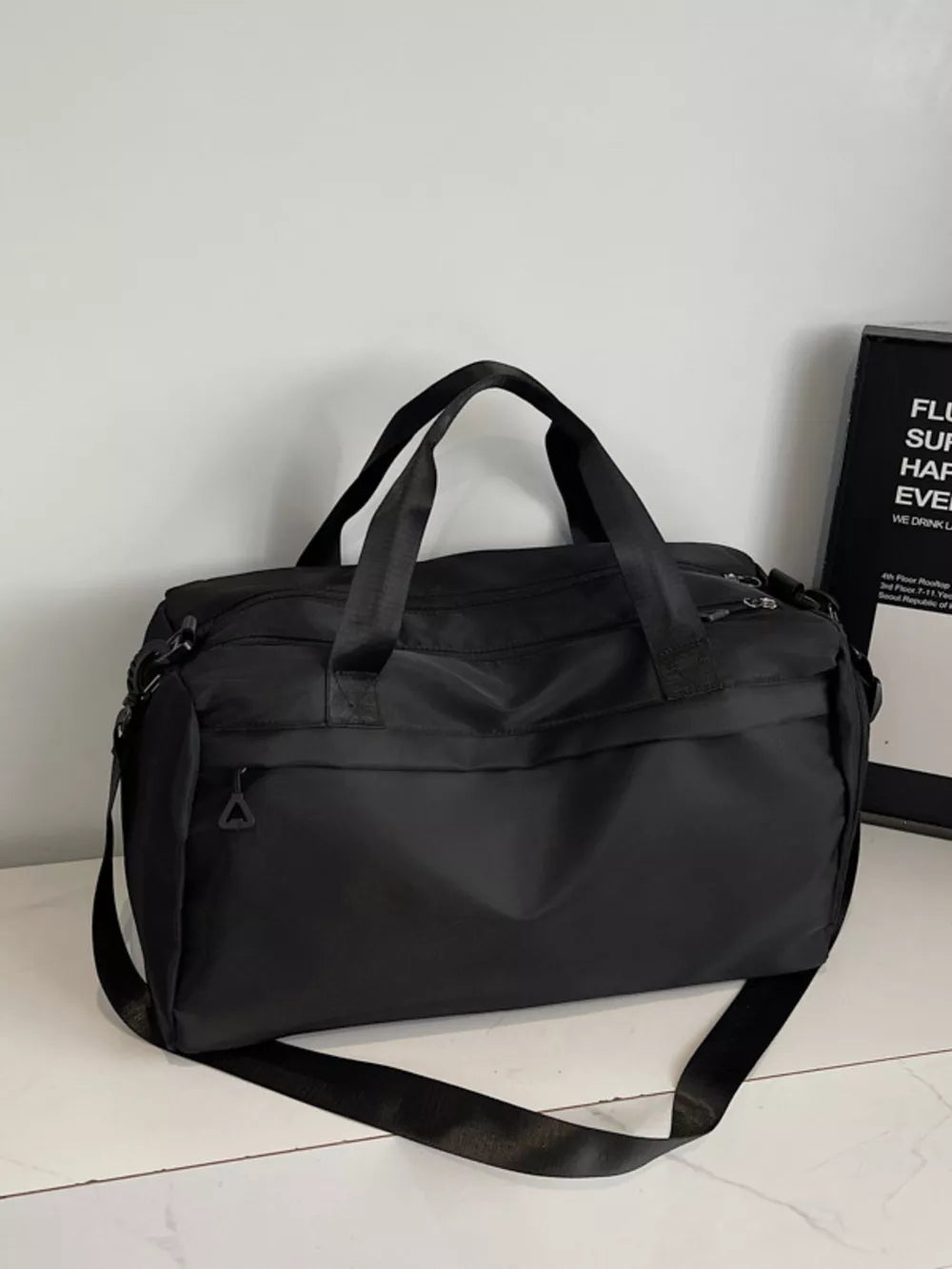 Sleek Nylon Duffel For Travel