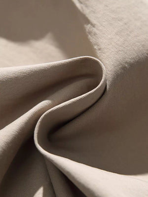 Men's Full Size Multiple Pockets Sweatpants Set in Khaki, back view