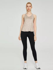 Seam-detail Moisture-wicking Active Tank