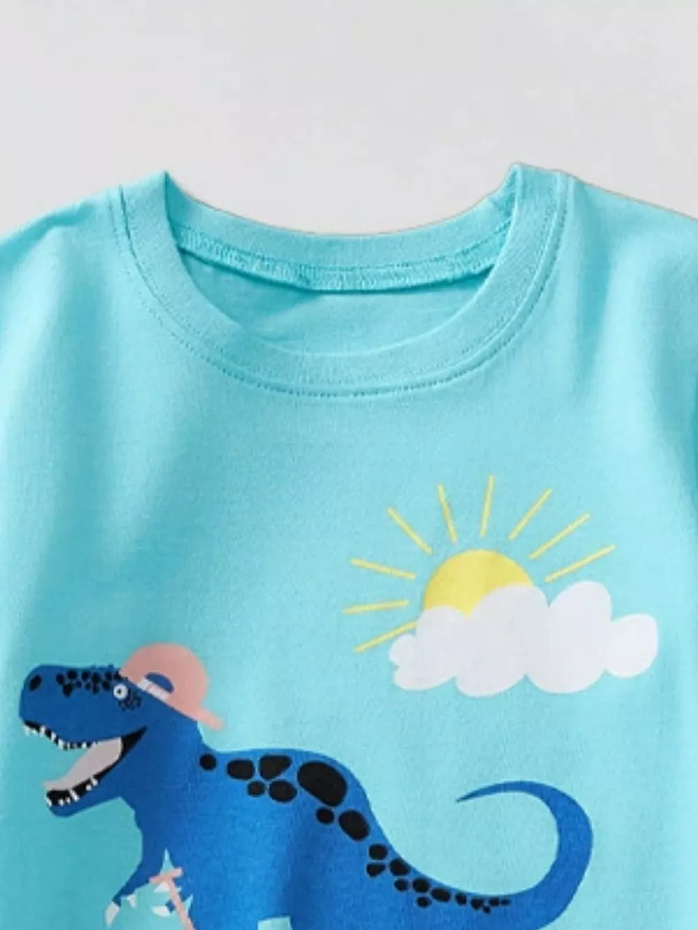 Triceratops Graphic Tee For Little Explorers