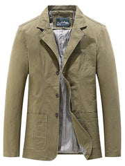 Refined Casual Lapel Blazer For Men