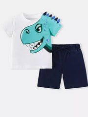 Dinosaur Adventure Toddler T-shirt And Shorts Set