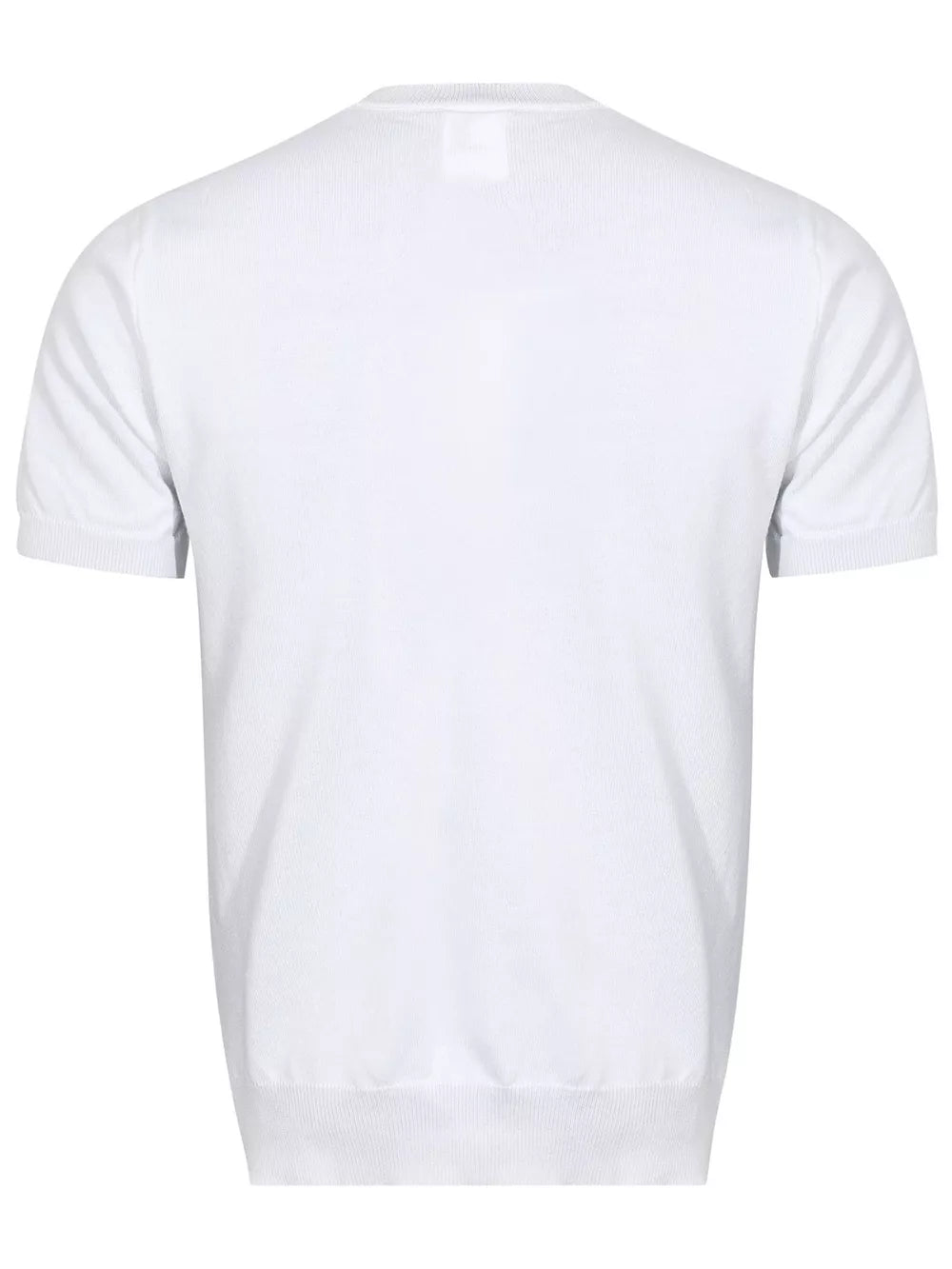 Men's Cable Knit Short Sleeve Top, close-up detail