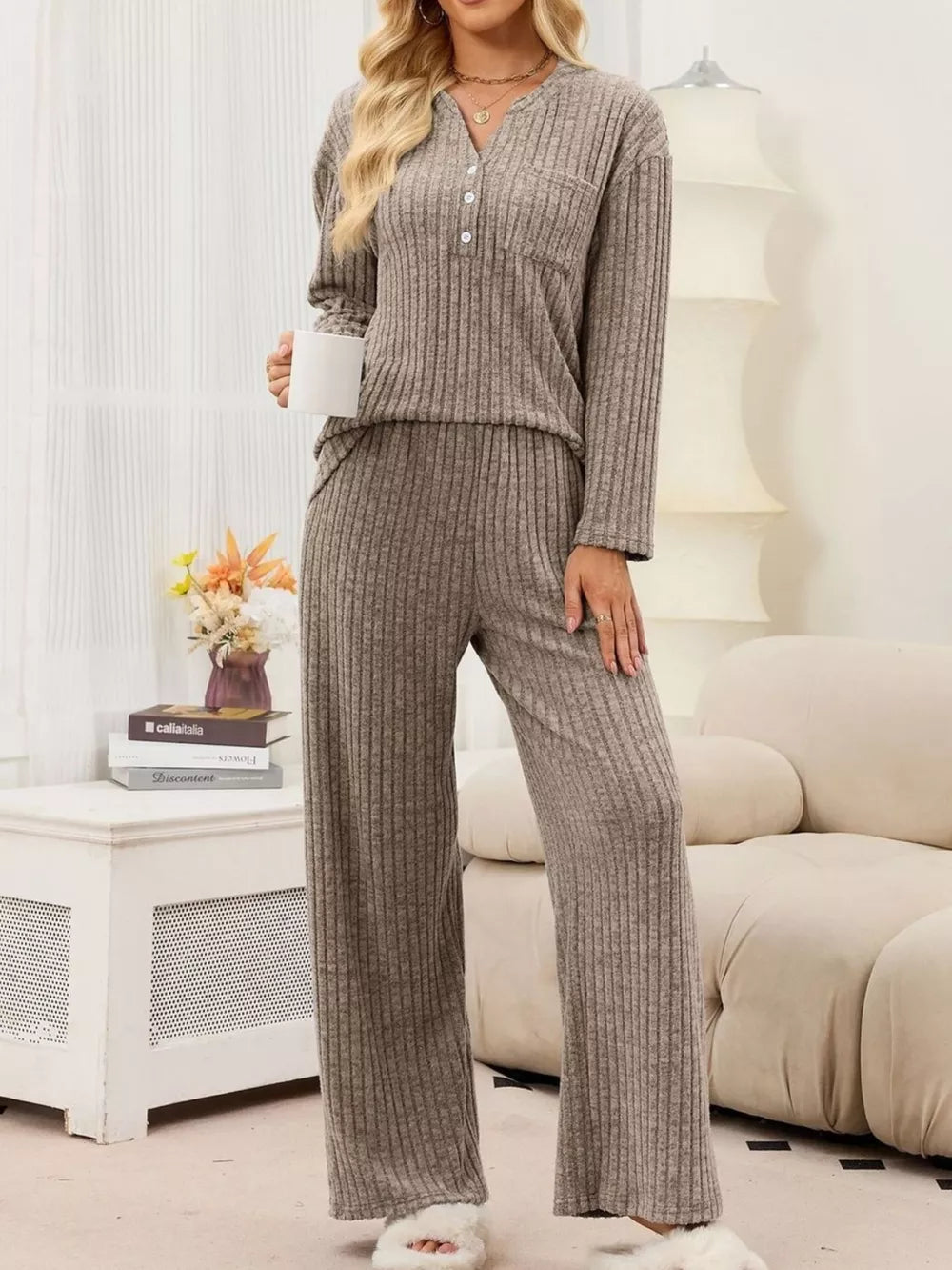pajama set in Black