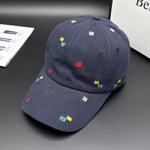 Embroidered Baseball Cap, side view