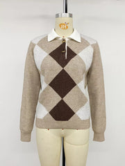 Button-down Ribbed Sweater in Khaki, view 11