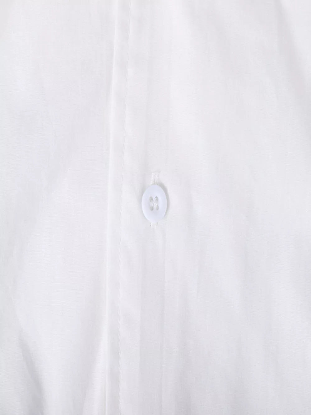 Men's Casual Short-sleeve Shirt Plus Size in White, back view