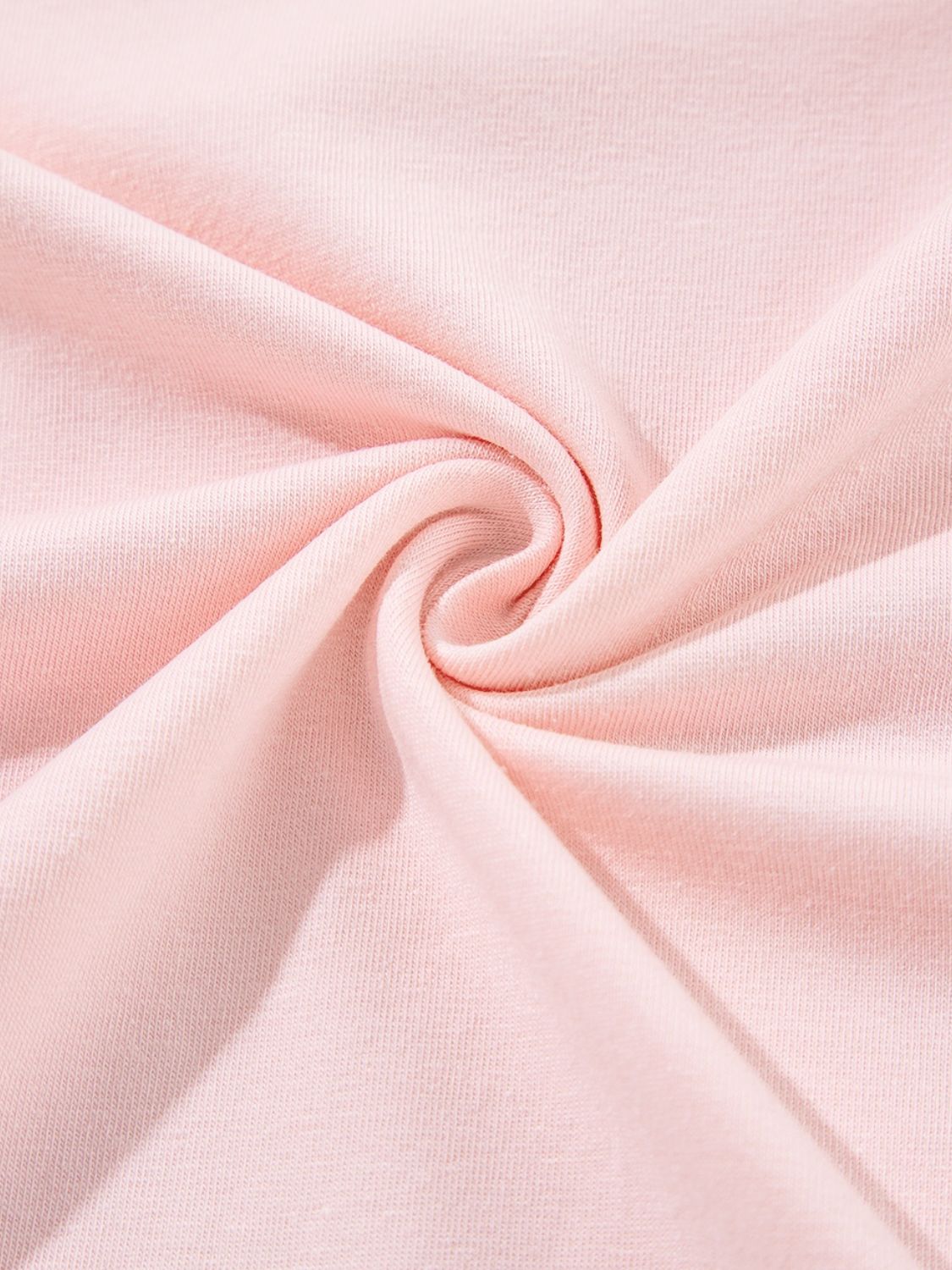 Colorblock Vacay Graphic Tee in watermelon pink, showing soft cotton fabric texture.
