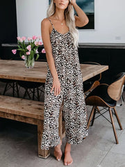 Vibrant Tie-dye Wide-leg Romper