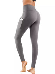 Premium High-waisted Leggings With Side Pocket