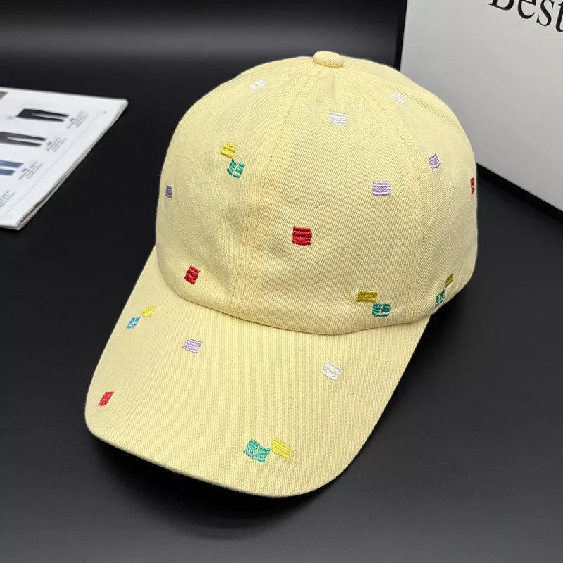 Embroidered Baseball Cap, close-up detail
