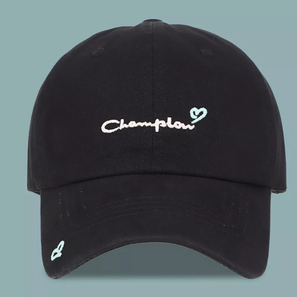 Embroidered Causal Baseball Cap, side view