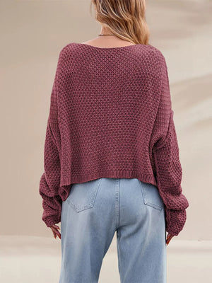 camel pullover sweater with ribbed and long sleeve