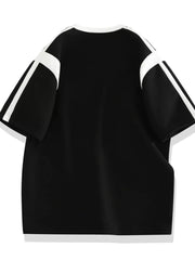 Oversized Men's Set With Contrast Panels
