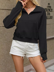sweatshirt in Apricot