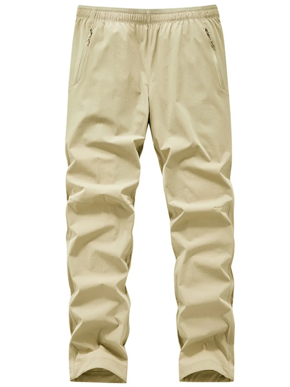 Men's Plus Size Lightweight Quick-dry Pants in Dark Blue, close-up detail