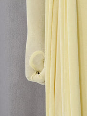 Elegant Draped Maxi Dress With Silver Accent