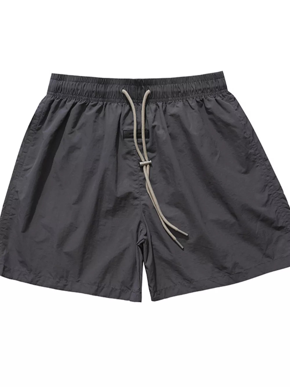 Men's Casual Drawstring Waist Shorts, close-up detail