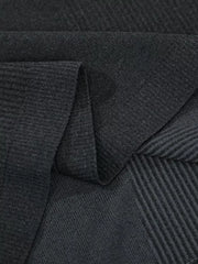 Men's Textured Knit Short Sleeve T-shirt in White, close-up detail