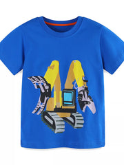 Excavator Adventure Toddler Graphic Tee