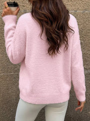 Luxe Off-shoulder Knit Sweater