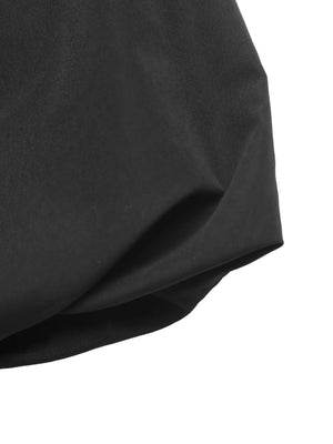 Square Neck Long Sleeve Bubble Hem Dress, alternate angle