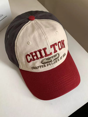 Embroidered Baseball Cap, close-up detail