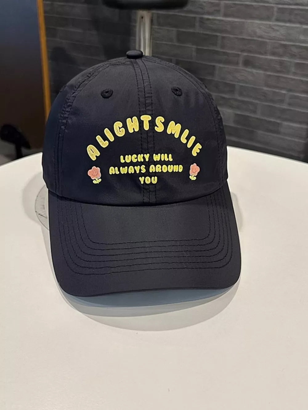 Optimistic Embroidered Cotton Hat