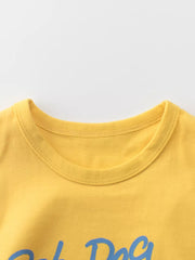 Playful Dog Graphic Toddler T-shirt