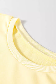 Relaxed Round Neck T-shirt Dress