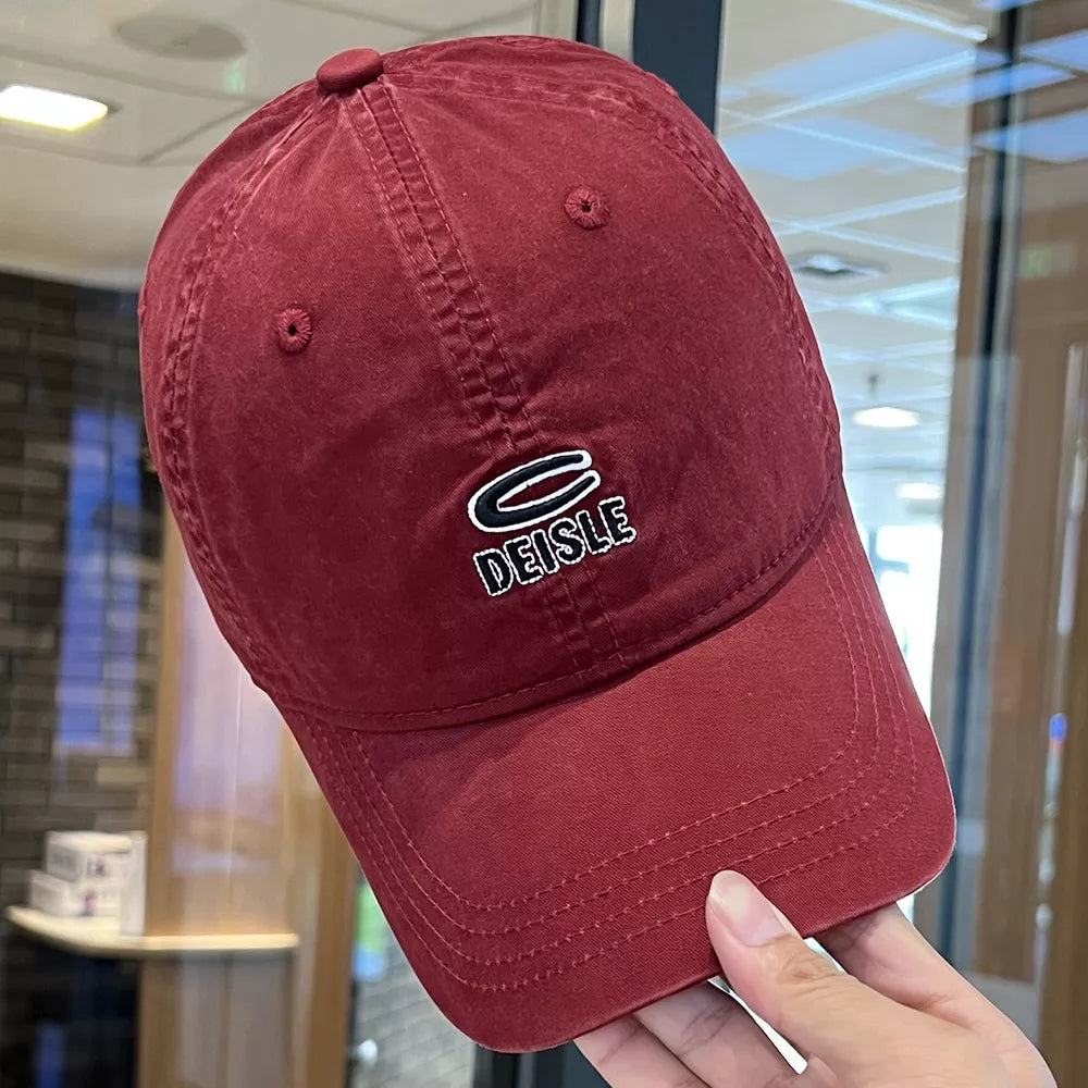 Embroidered Logo Cotton Baseball Cap