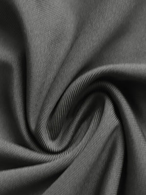 Grey cotton blend active romper fabric detail