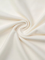 Apricot cowl neck ruched tank top with gold detail.