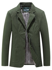 Refined Casual Lapel Blazer For Men