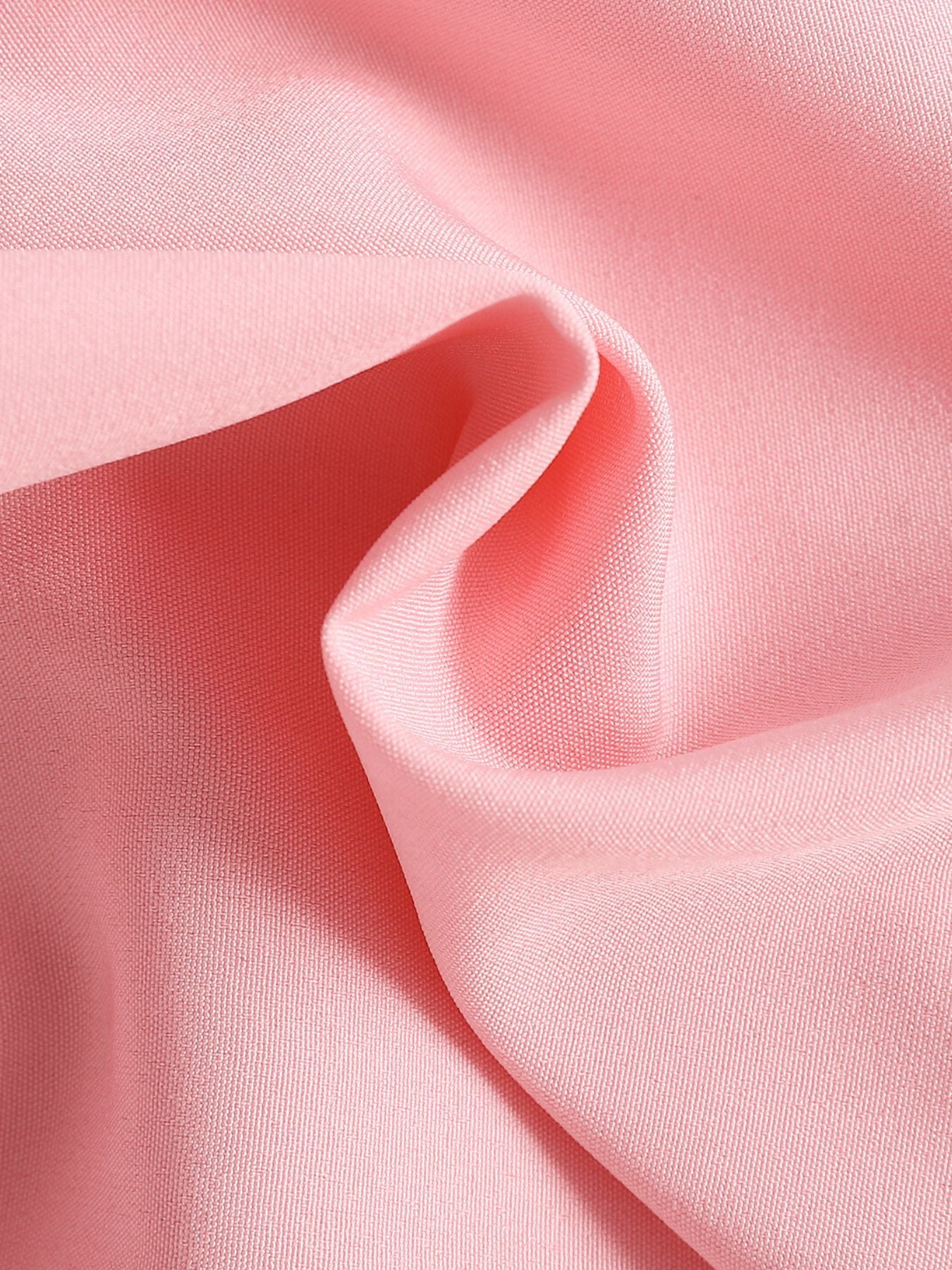 Pink smocked off-shoulder top fabric detail, cotton blend.